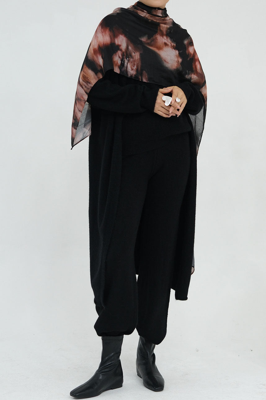 Calida Thick-Knit Modest Set 009 – Black