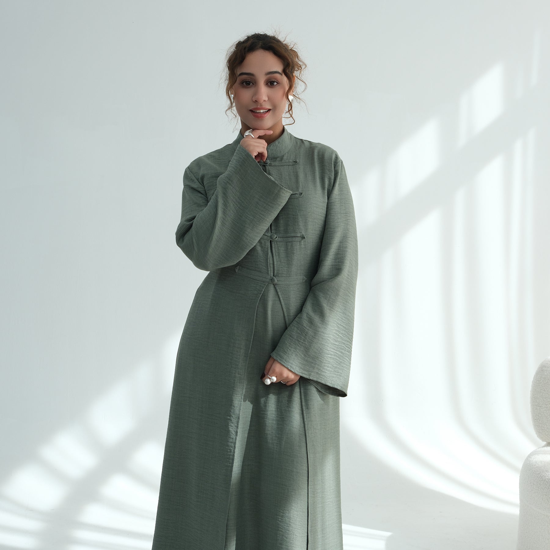 Loriya elegant inner wear + cardigan two-piece set LR1124