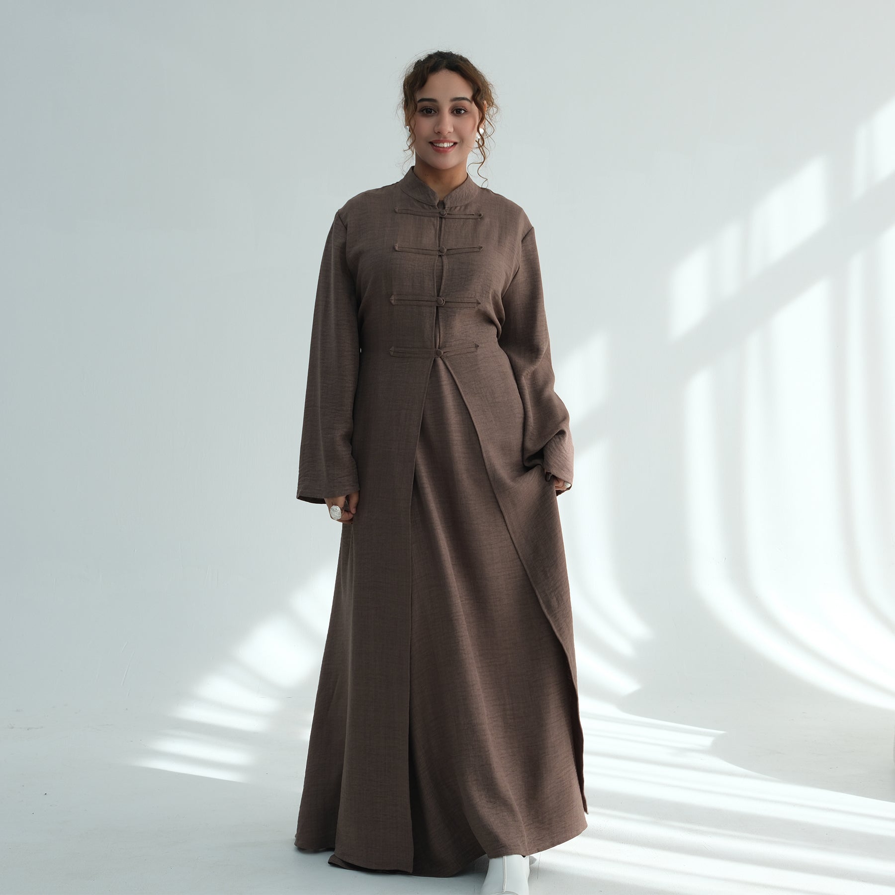 Loriya elegant inner wear + cardigan two-piece set LR1124