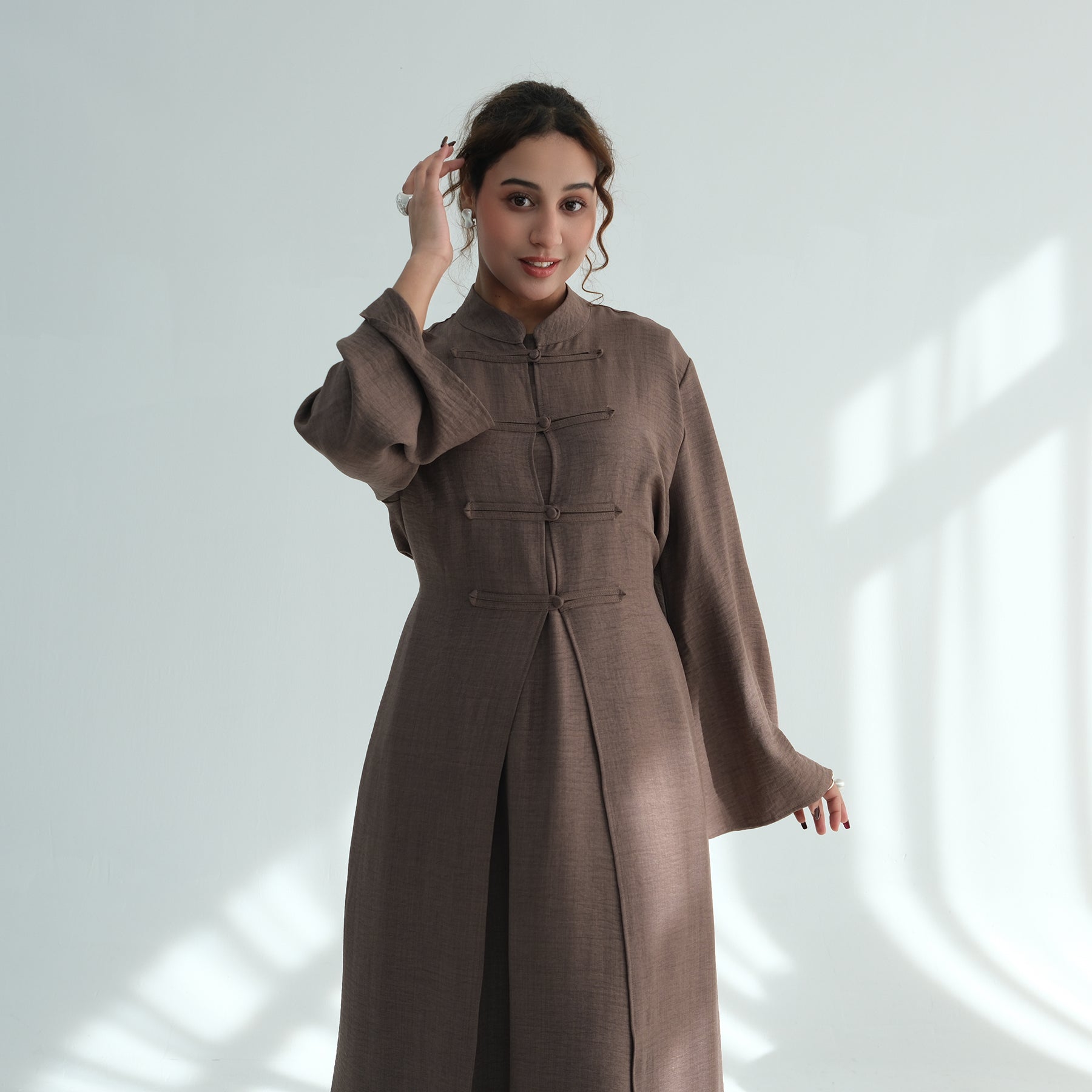 Loriya elegant inner wear + cardigan two-piece set LR1124