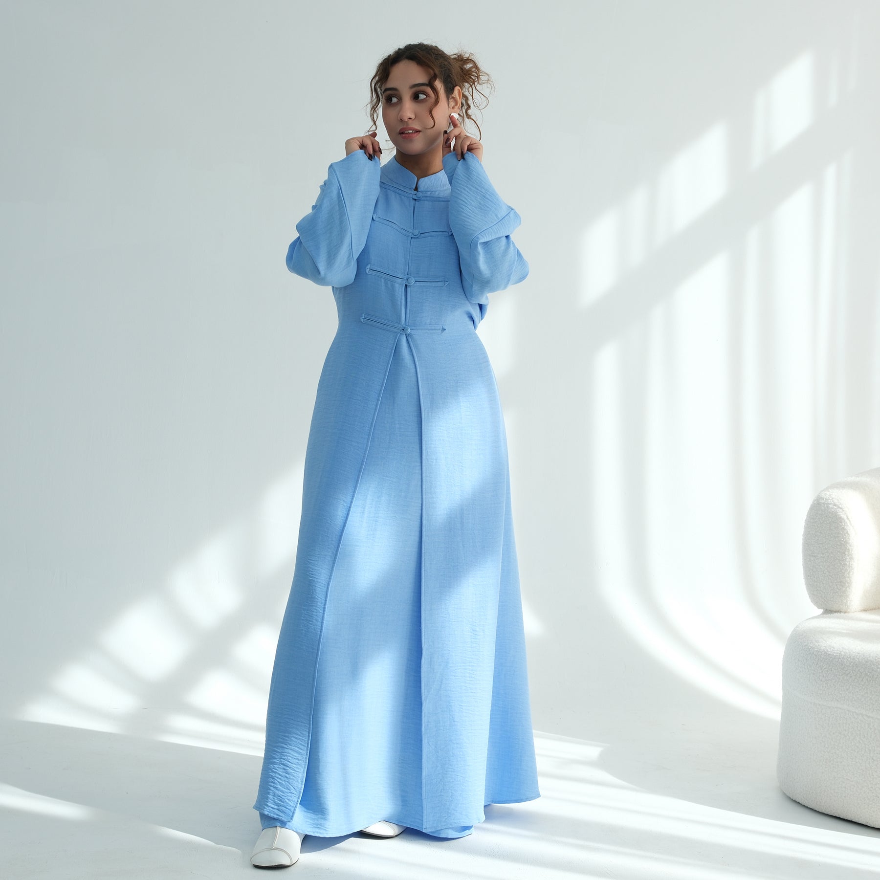 Loriya elegant inner wear + cardigan two-piece set LR1124
