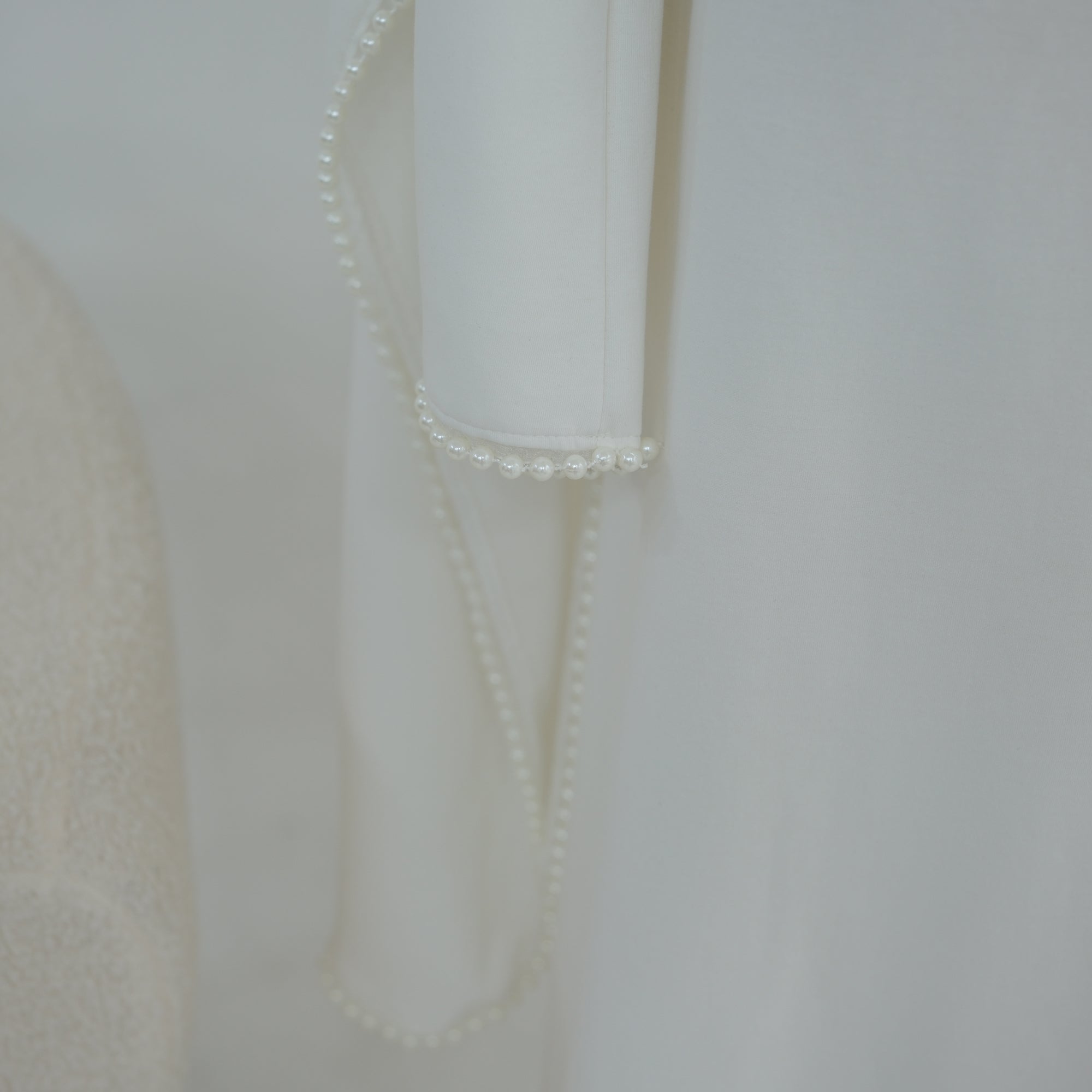 Loriya beaded shawl + long-sleeved dress LR1167