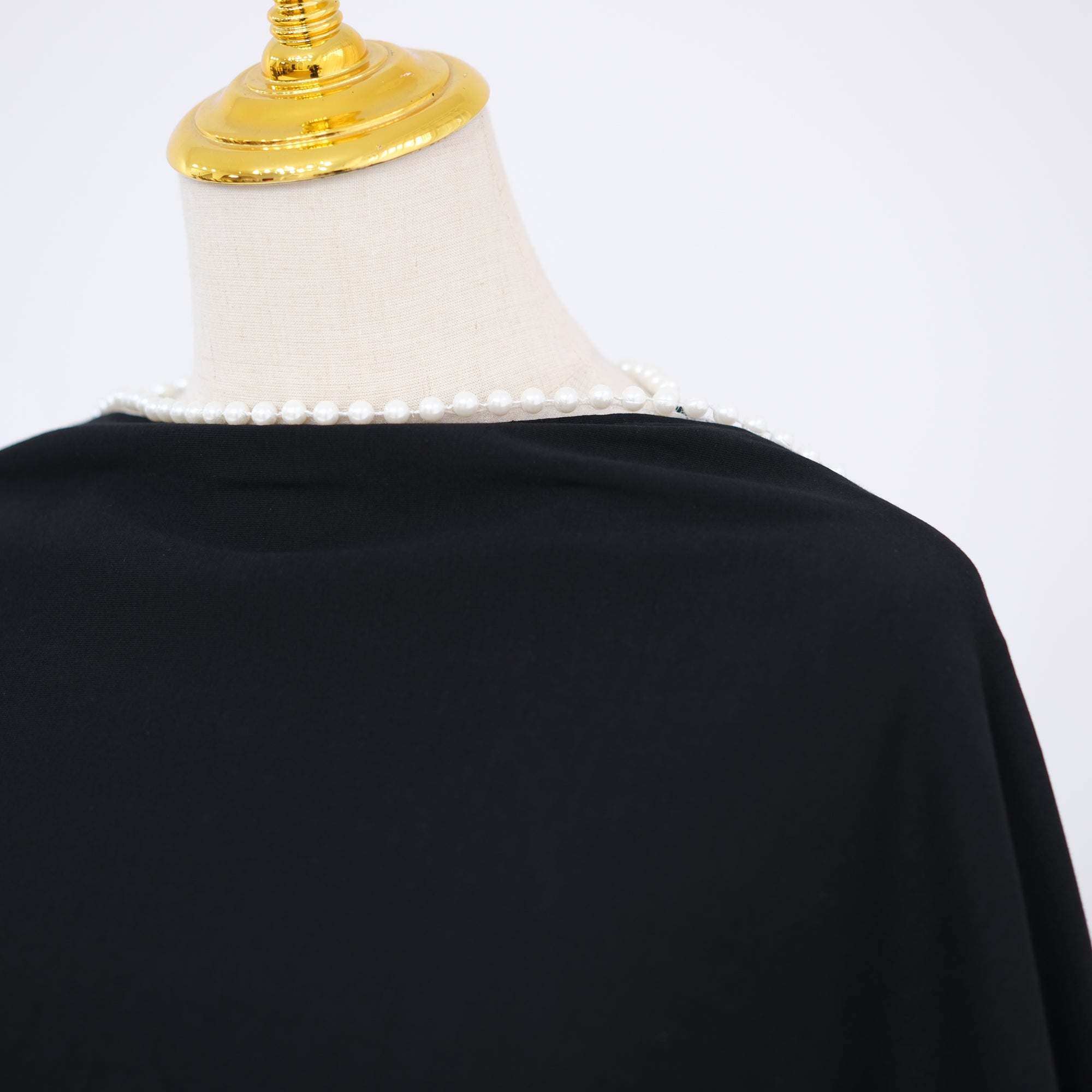 Loriya beaded shawl + long-sleeved dress LR1167