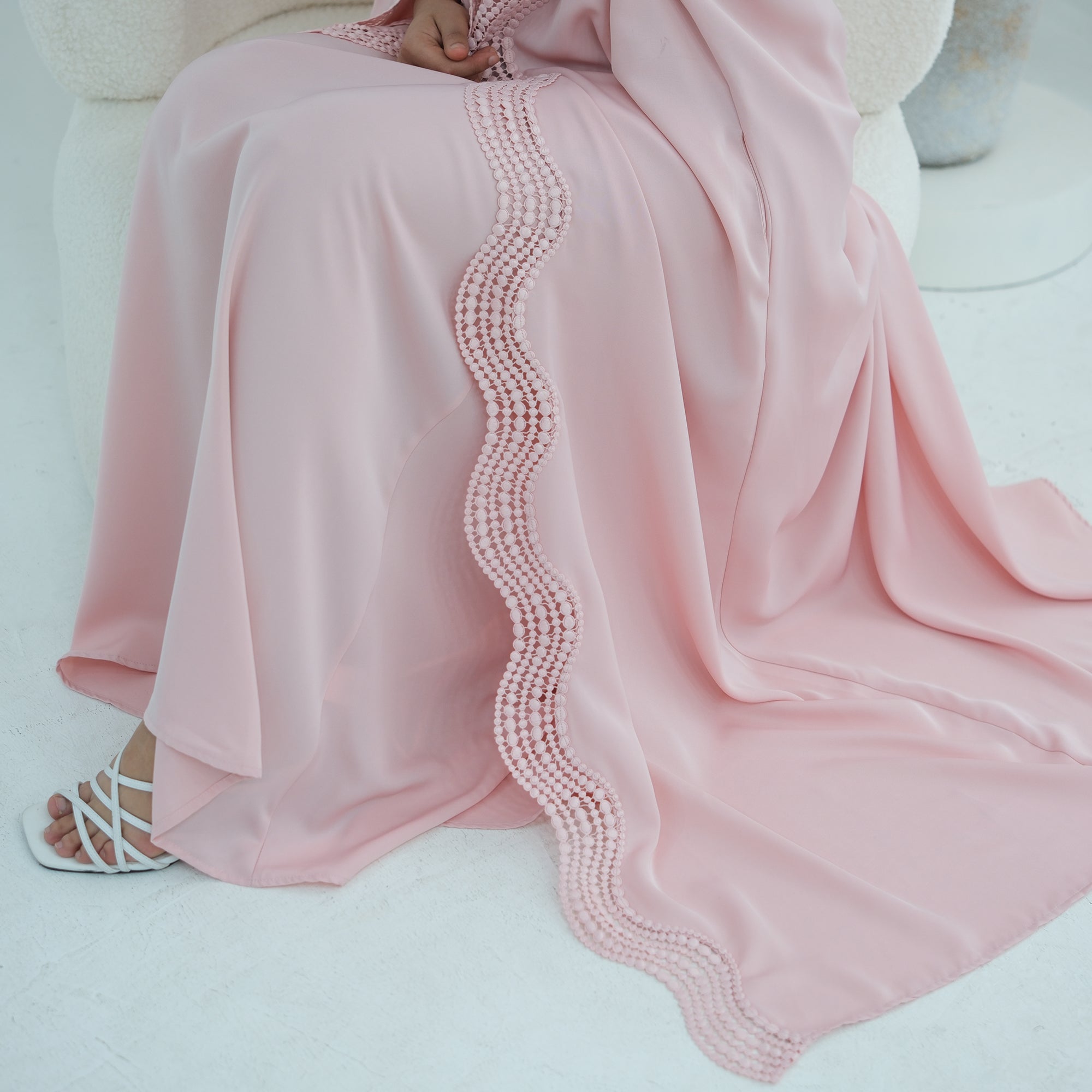 Long-sleeved cardigan + matching dress two-piece set LR1183