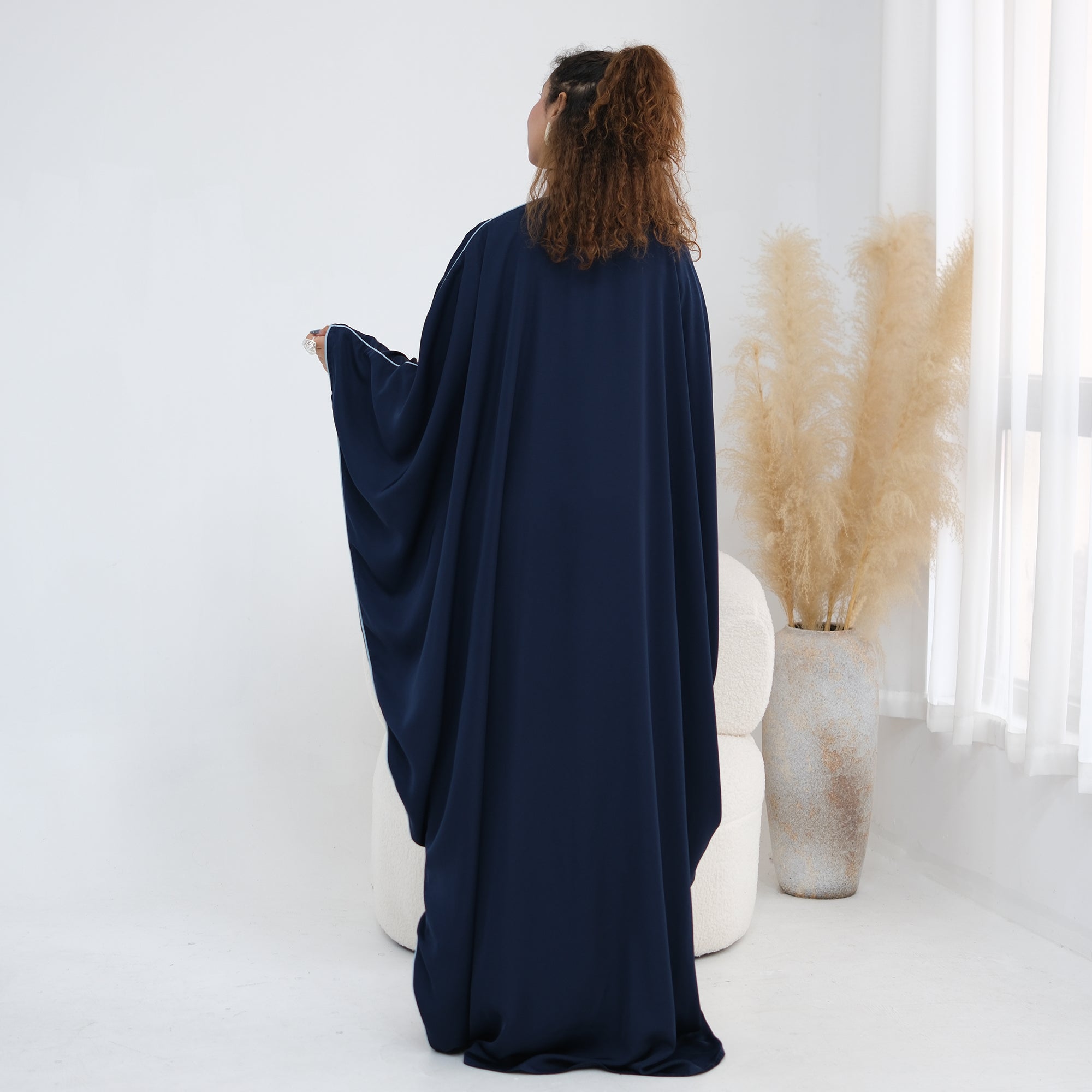 Wide-cut cardigan, long robe, cross-border wholesale, LR1193