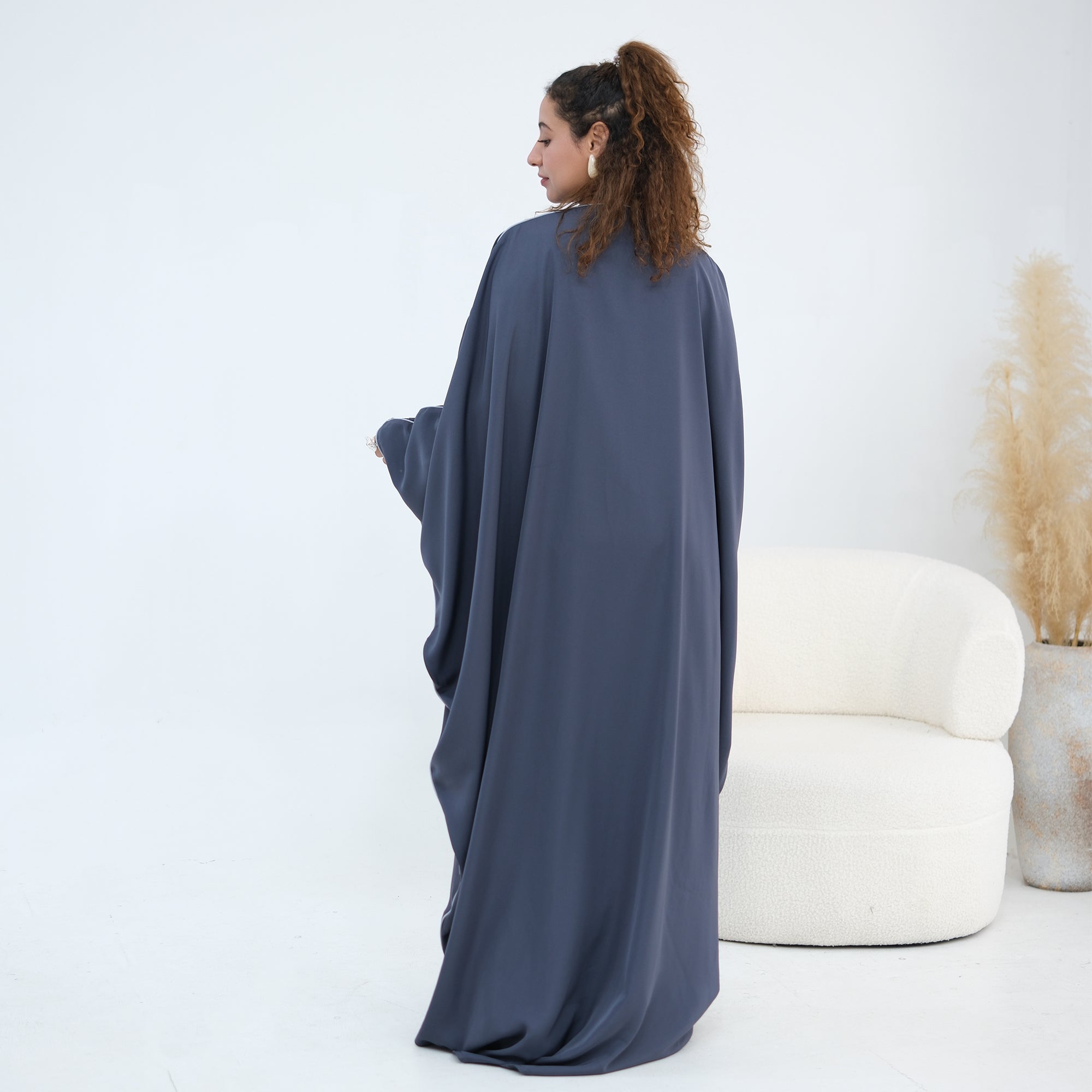 Wide-cut cardigan, long robe, cross-border wholesale, LR1193