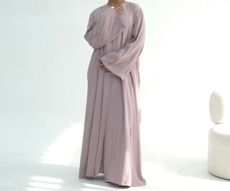 Loriya Large Size Long-Sleeve Handmade Beaded Cardigan LR1106 - Meliza