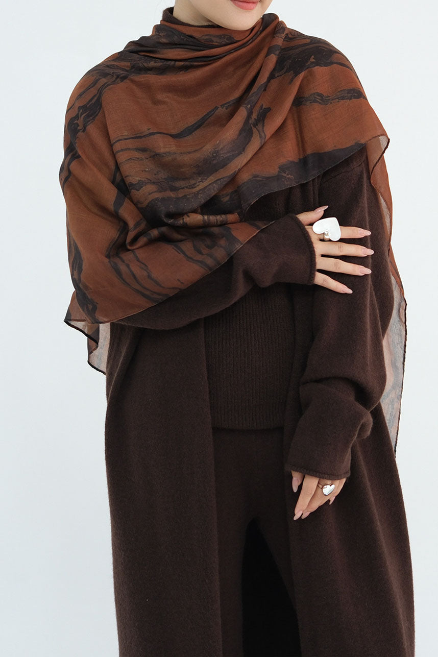 Calida Thick-Knit Modest Set 009 – Coffee