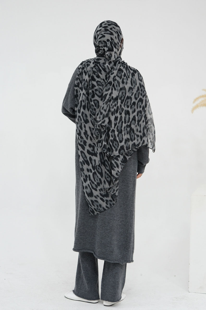 Calida Thick-Knit Modest Set 009 – Dark Gray
