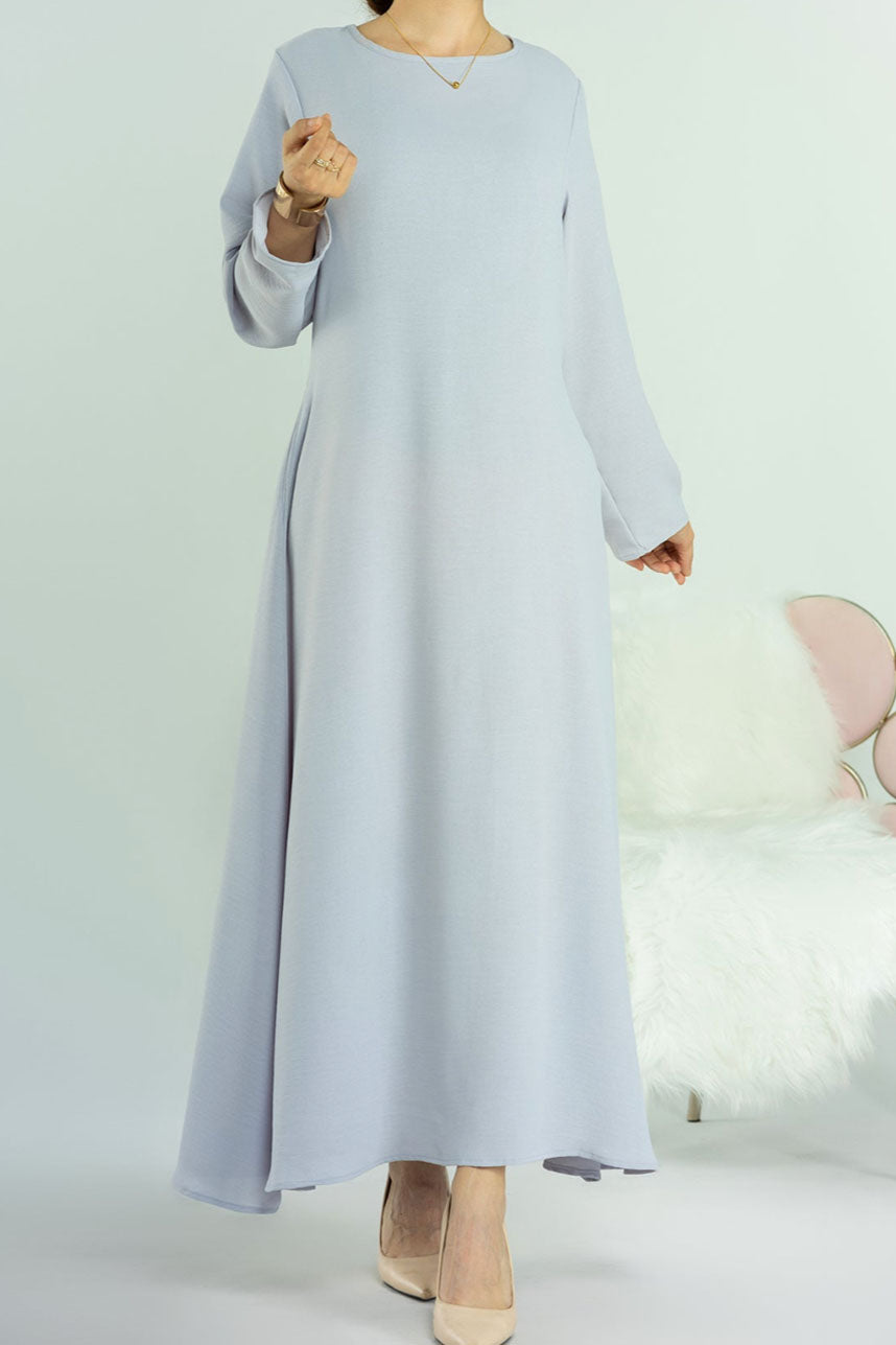 Amaya Inner Maxi dress 593 - Light Gray
