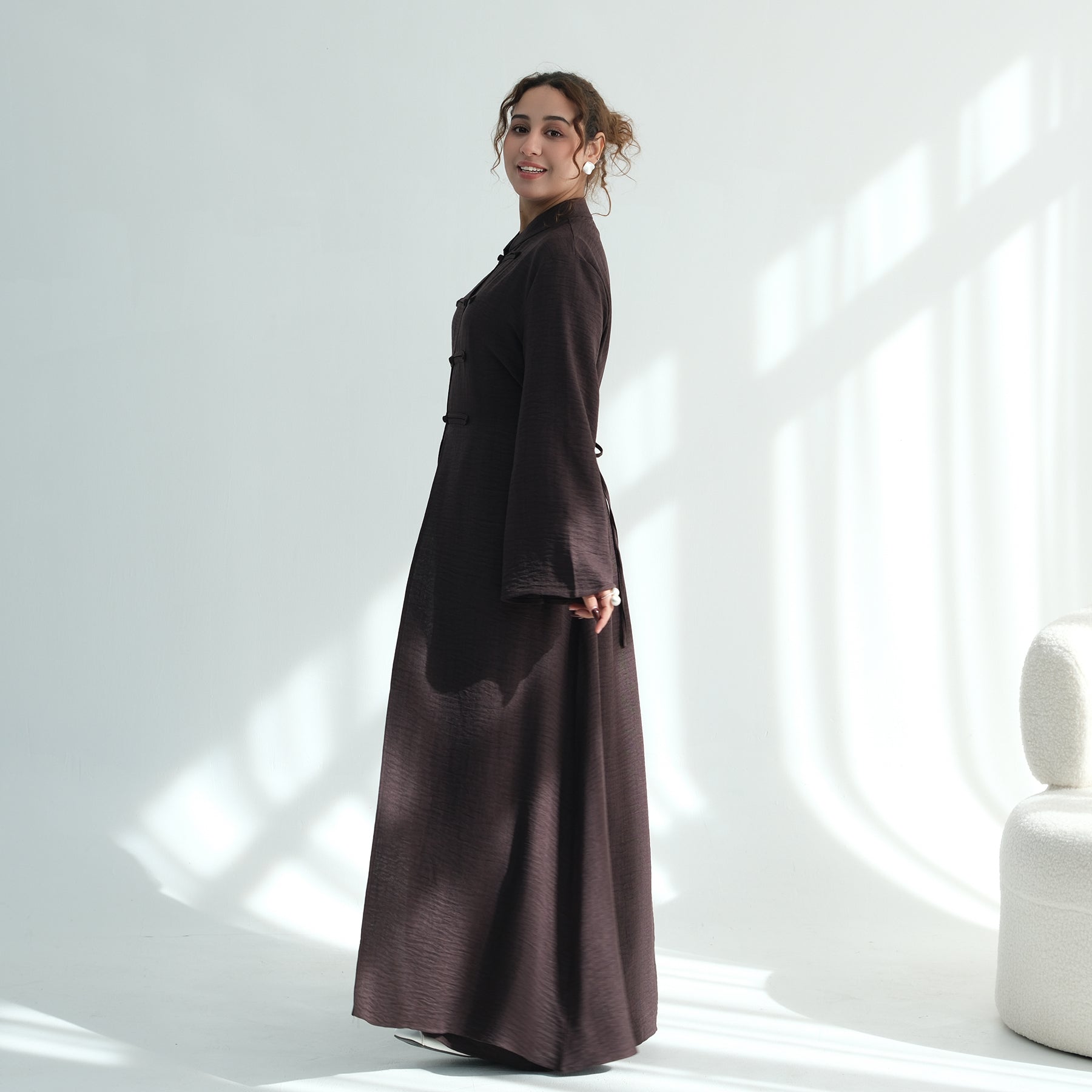 Loriya elegant inner wear + cardigan two-piece set LR1124
