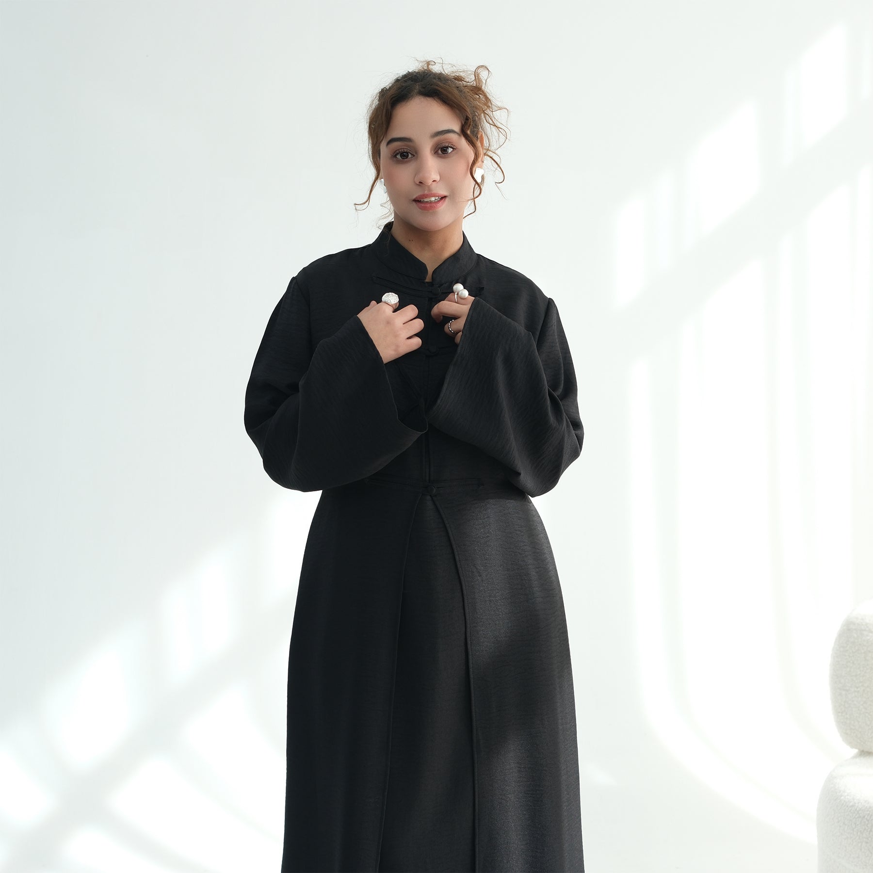 Loriya elegant inner wear + cardigan two-piece set LR1124