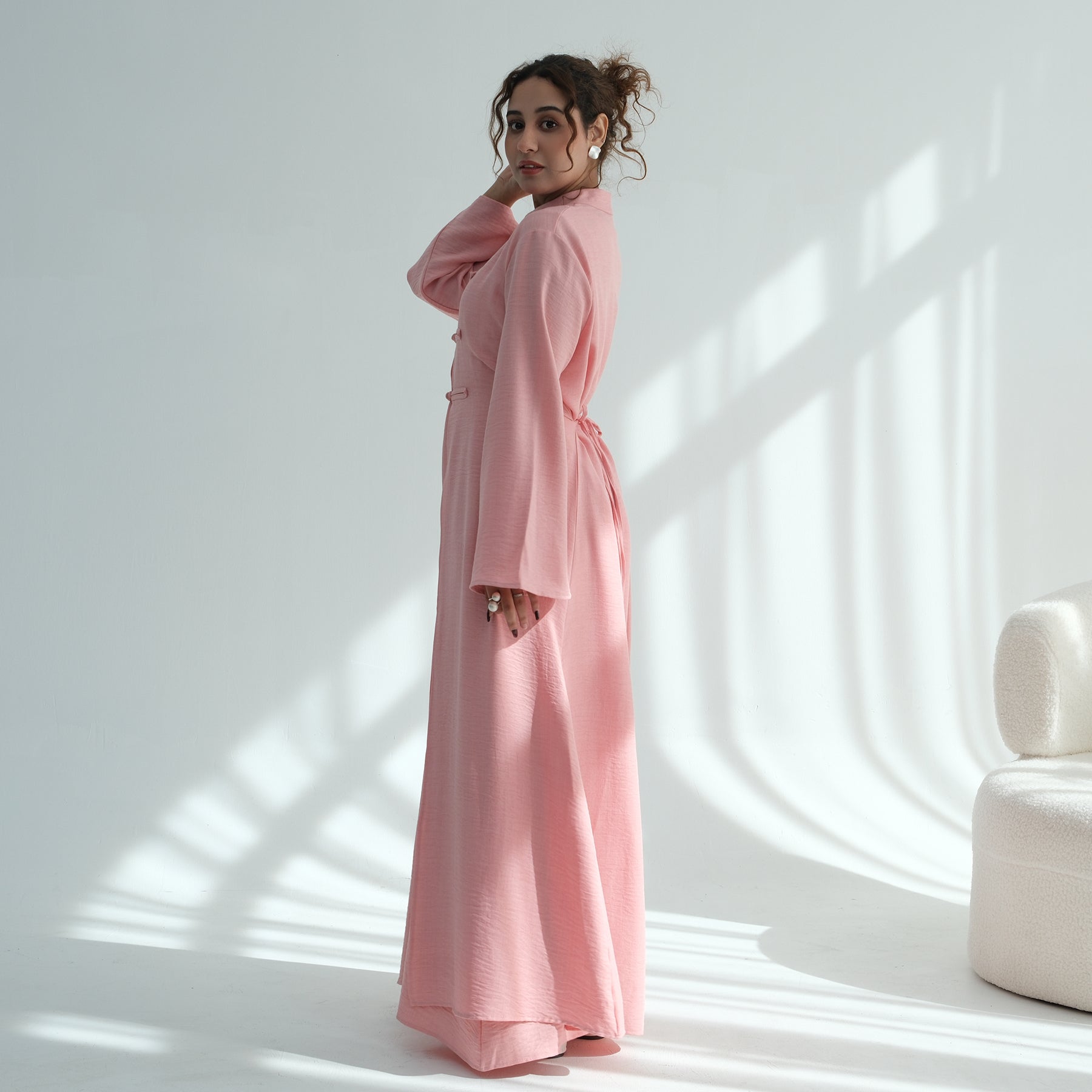 Loriya elegant inner wear + cardigan two-piece set LR1124