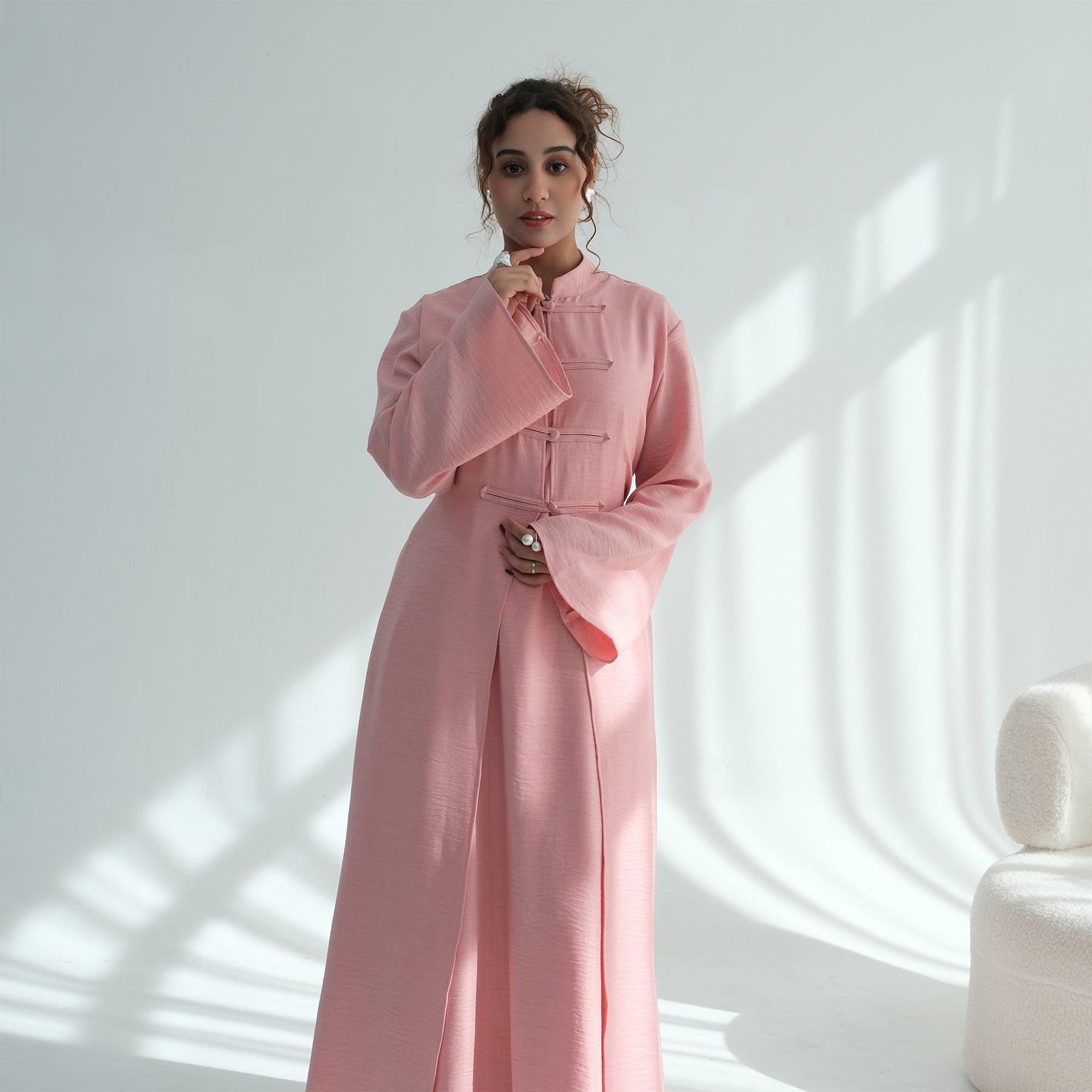 Loriya elegant inner wear + cardigan two-piece set LR1124