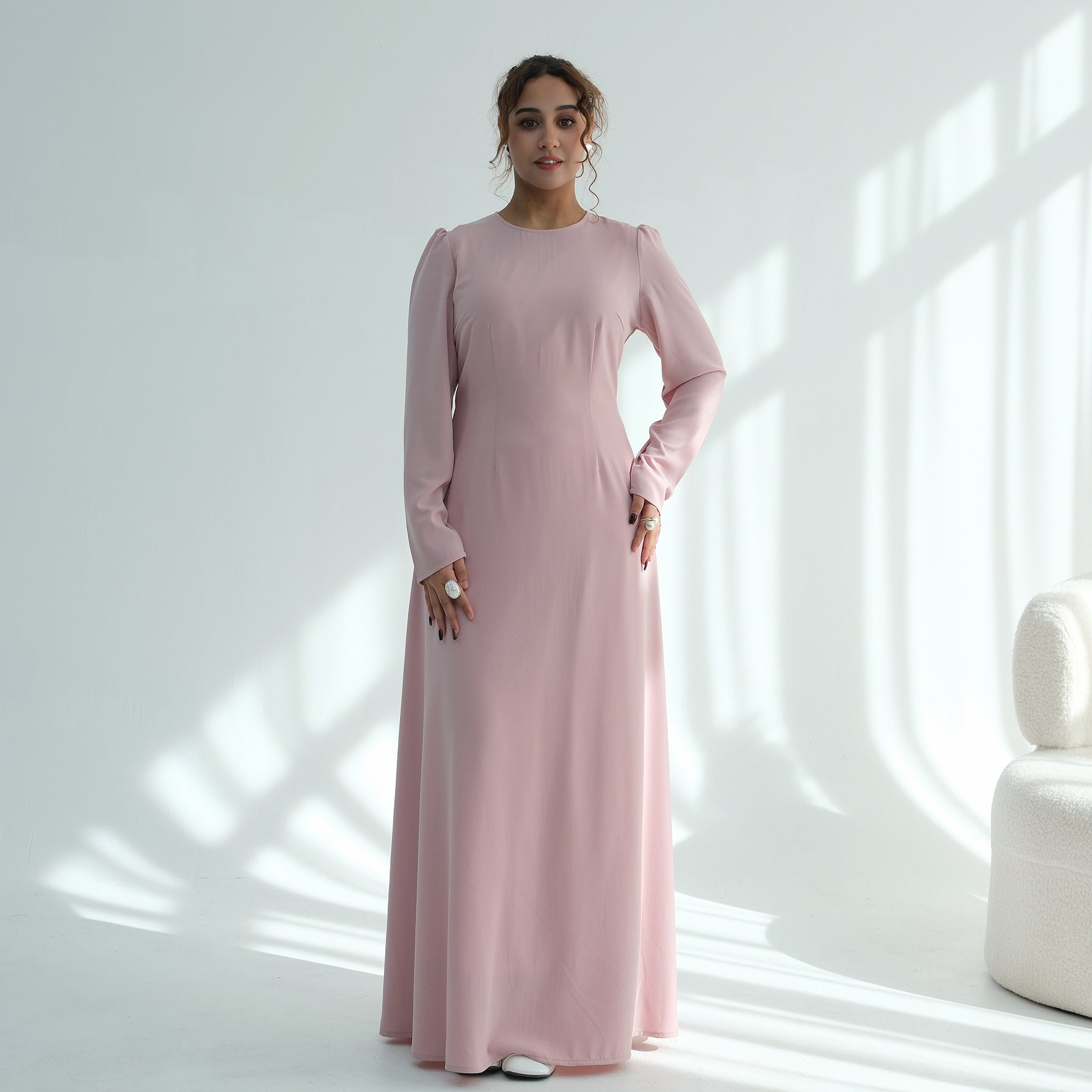 Real shot straight out, large-cutting large-size diamond-studded dress two-piece set 1138