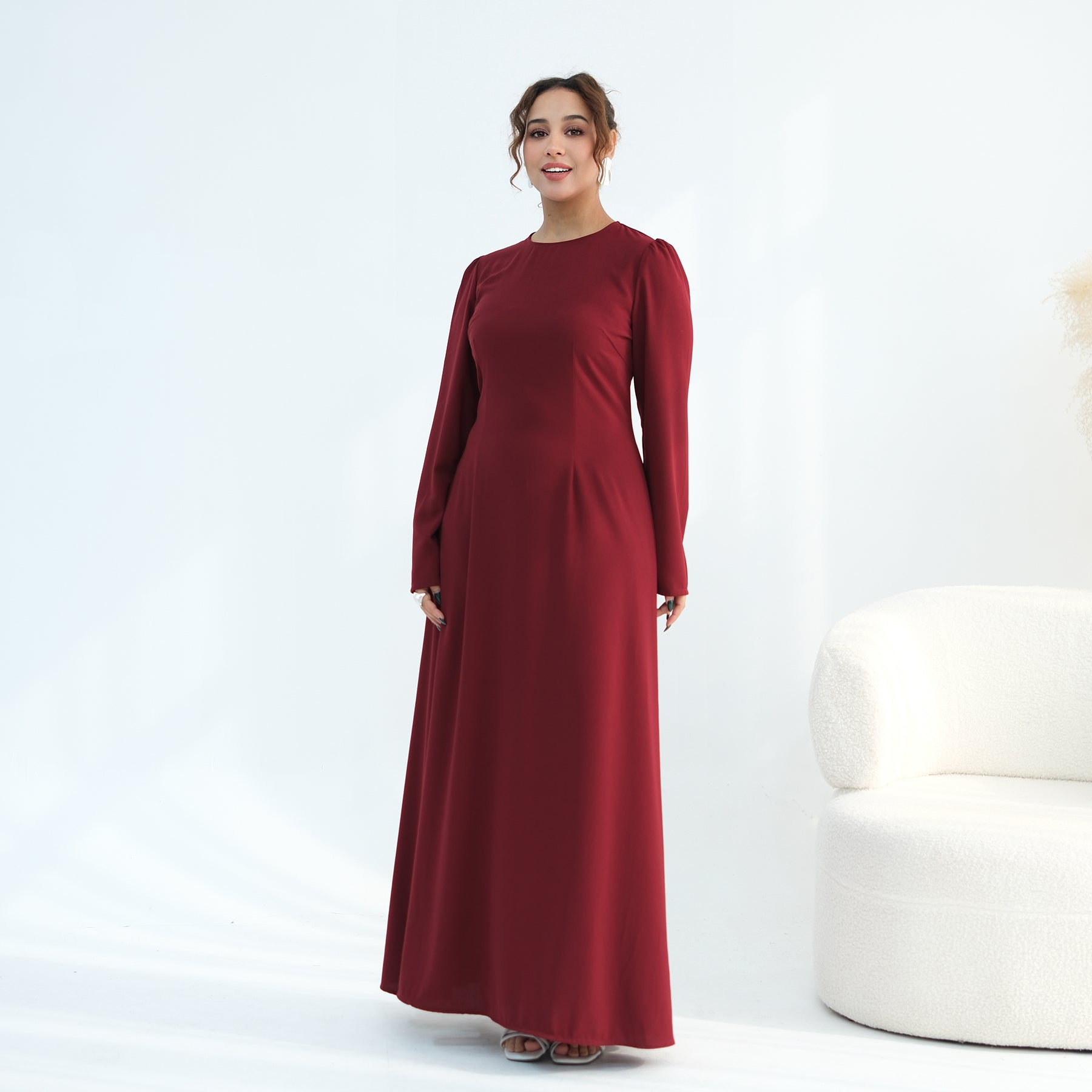 Real shot straight out, large-cutting large-size diamond-studded dress two-piece set 1138