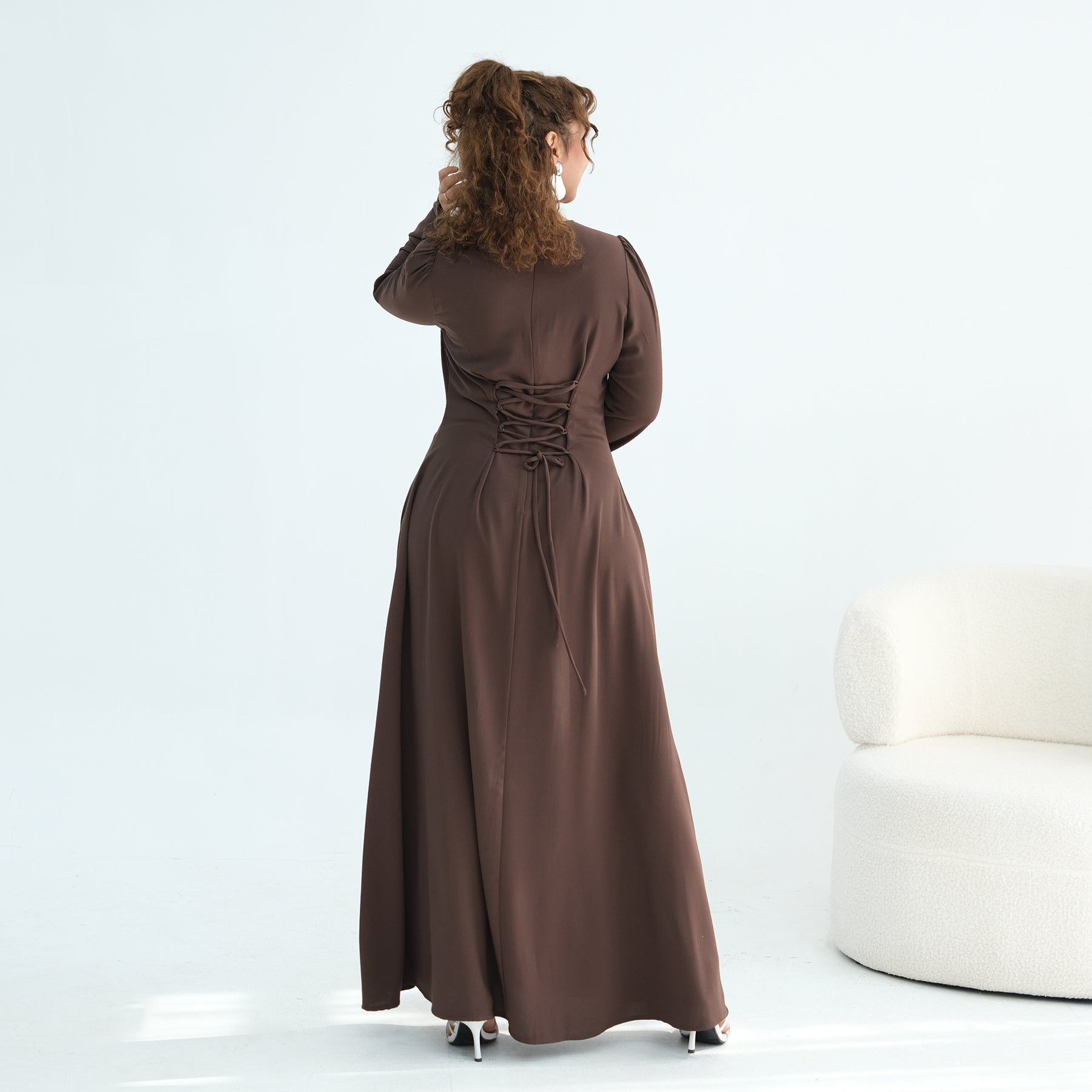 Real shot straight out, large-cutting large-size diamond-studded dress two-piece set 1138