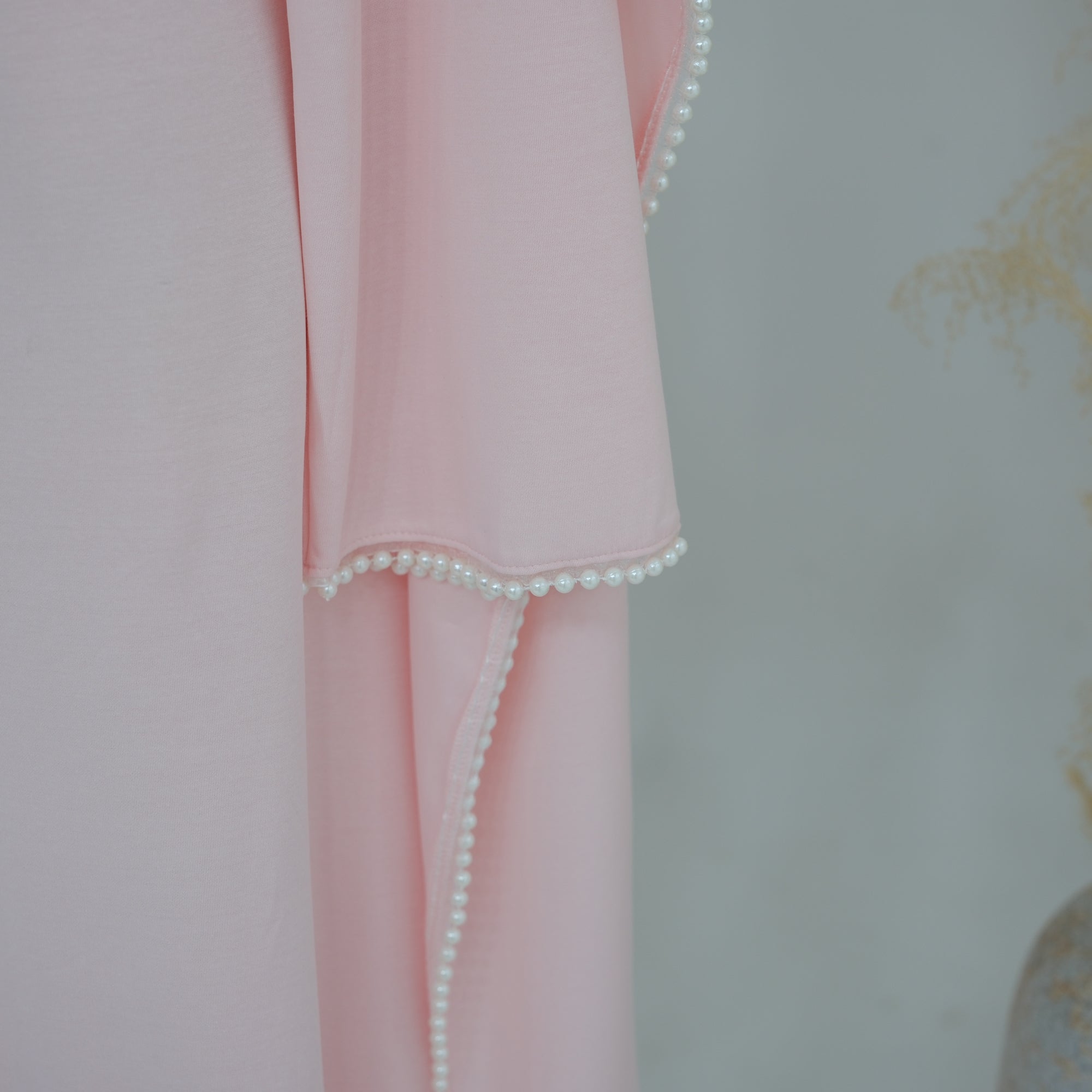 Loriya beaded shawl + long-sleeved dress LR1167