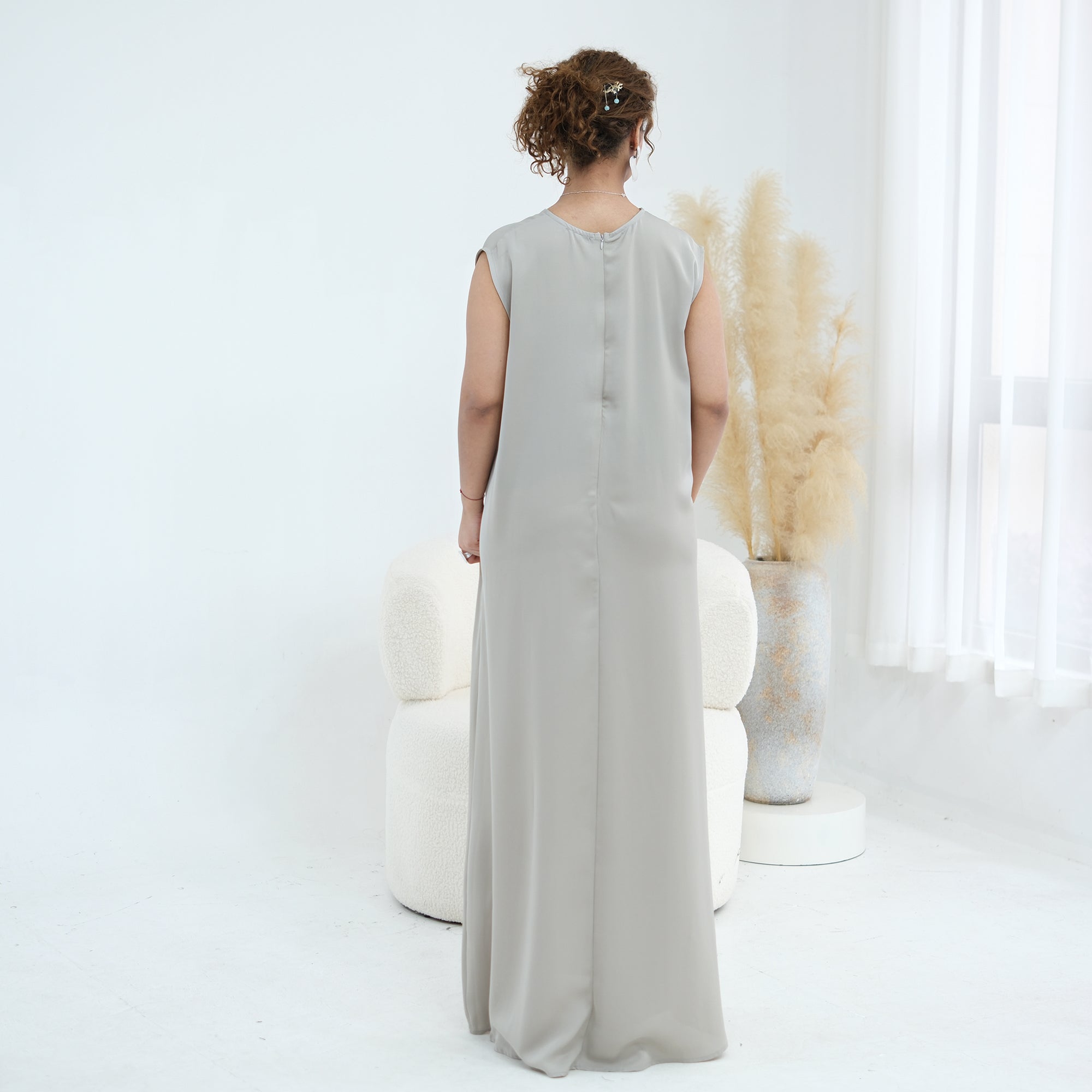 Stylish large-size lace-trimmed cardigan + two-piece set LR1182 as an undergarment