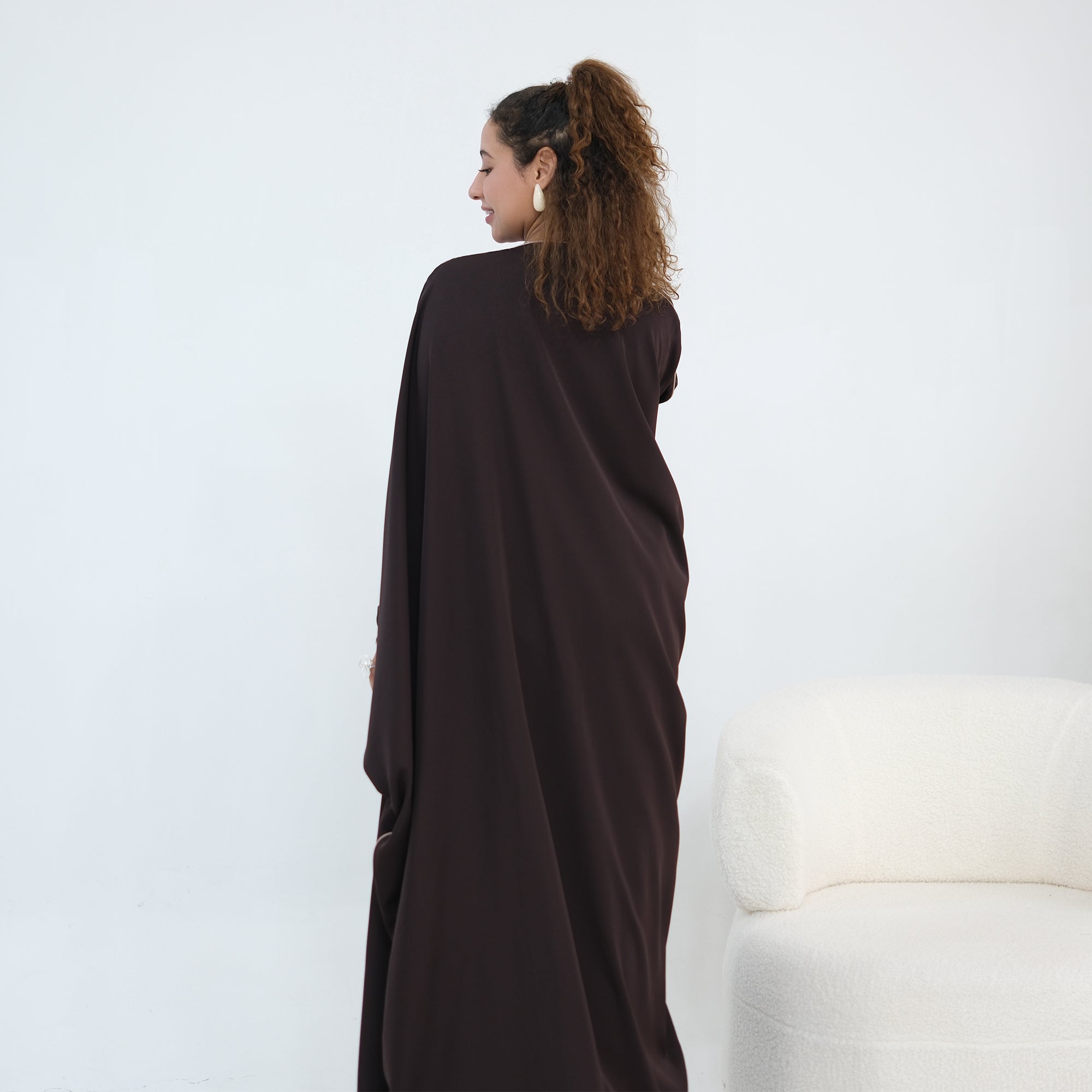 Wide-cut cardigan, long robe, cross-border wholesale, LR1193