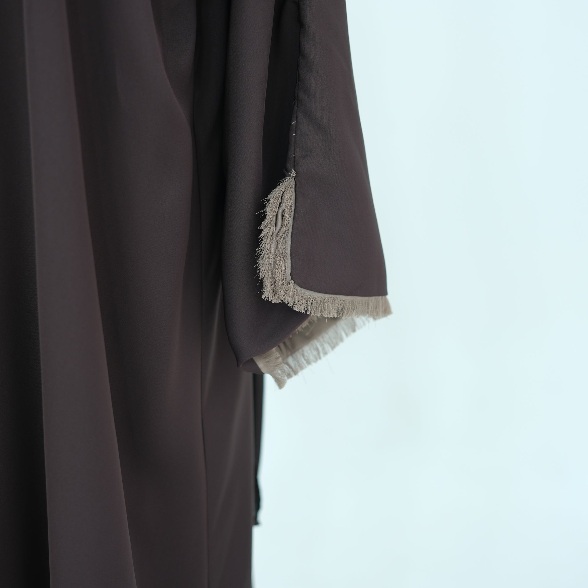 Two-way reversible double-layer loose cardigan + scarf two-piece set LR1194